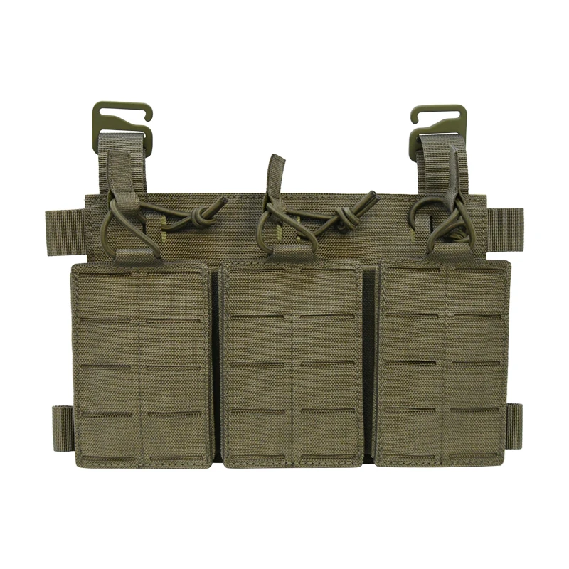 

Tactical Mag Pouch Carrier multi-function quick-pull magazine bag Removable Laser Molle Triple Mag Pouch