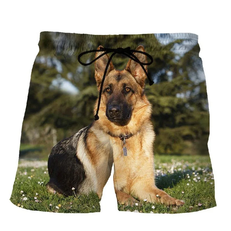 Cute Sheepdog Short Pants Men Women Kid Fashion 3D Printed Swim Trunks Beach Shorts Skateboard Sport Casual Loose Shorts