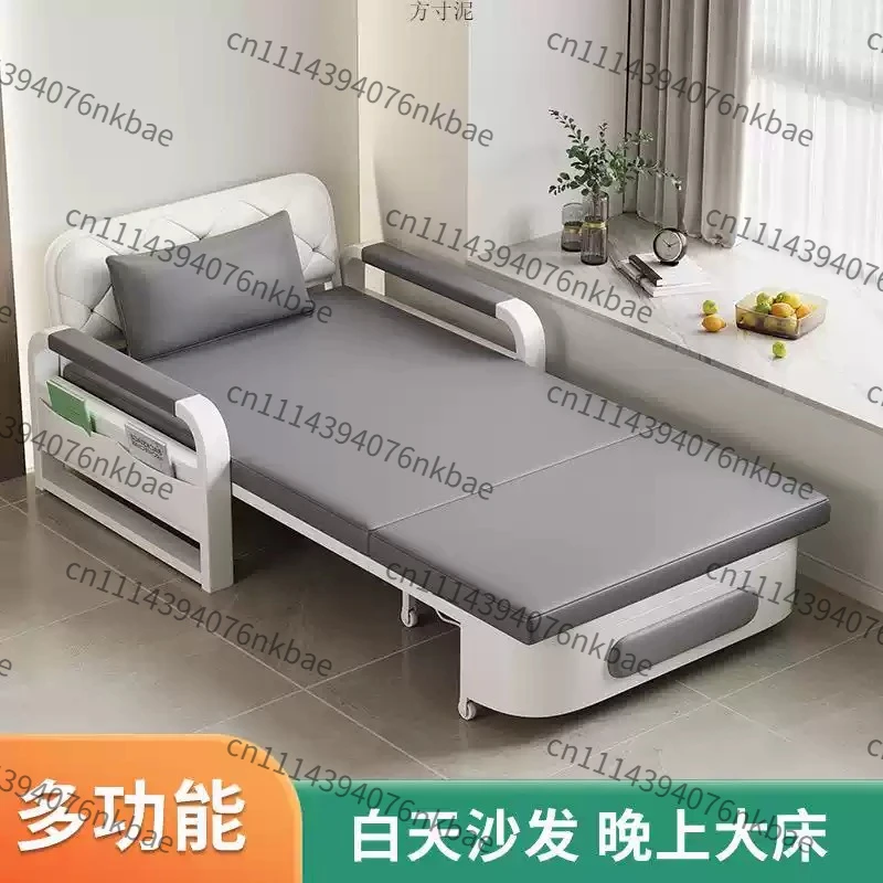 Multi-Functional Sofa Bed, Foldable Convertible Couch for Small Spaces, Modern Futon for Living Room, Balcony, Apartment