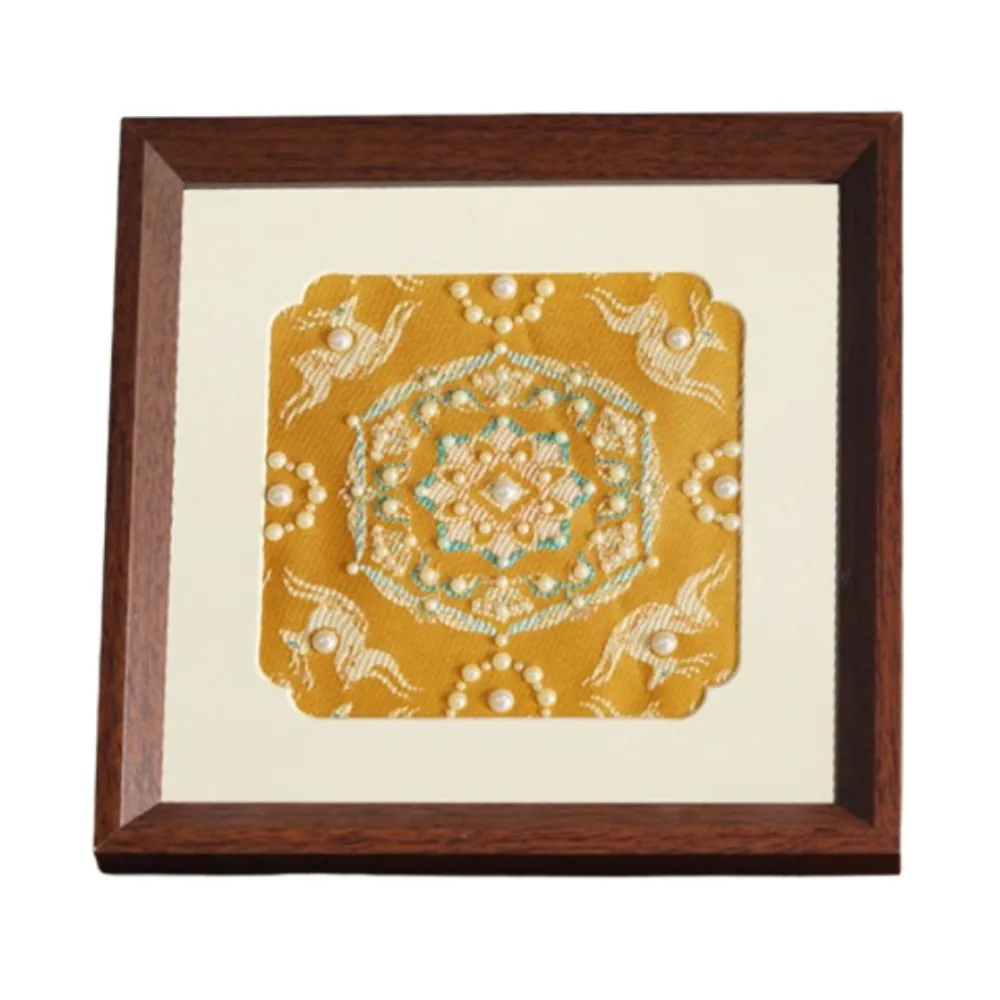 

Creative Pearl Painting Frame Simulated Pearl Handmade DIY Pearl Paintings Kit Song Jin Fabric Craft Supplies