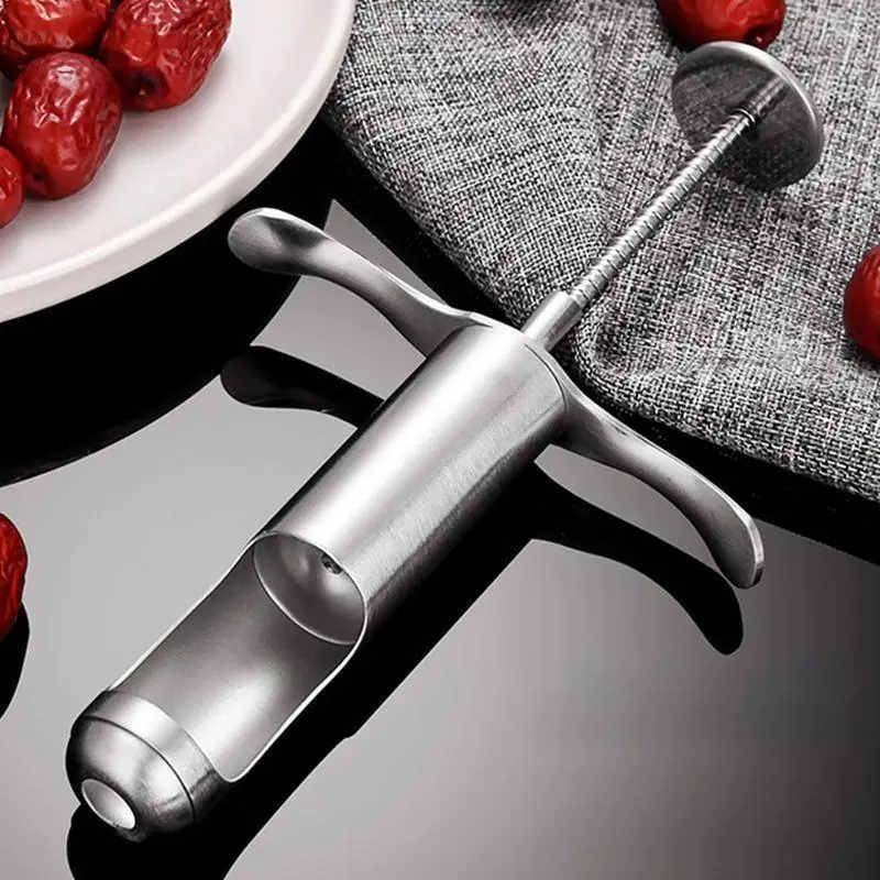 1 Pcs Cherry Olive Pitter Cherry Corer Pitter Tool Cherry Seed Remover Stoner Corer Tool Multi-Function Fruit Pit Remover
