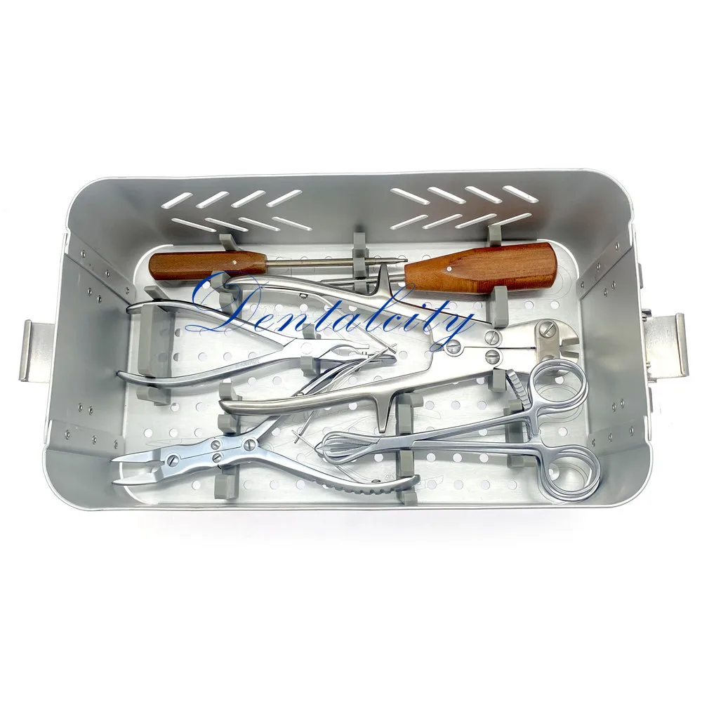 Orthopedic Mini Small Fragment Instrument Set Veterinary Implant Instrument Sets