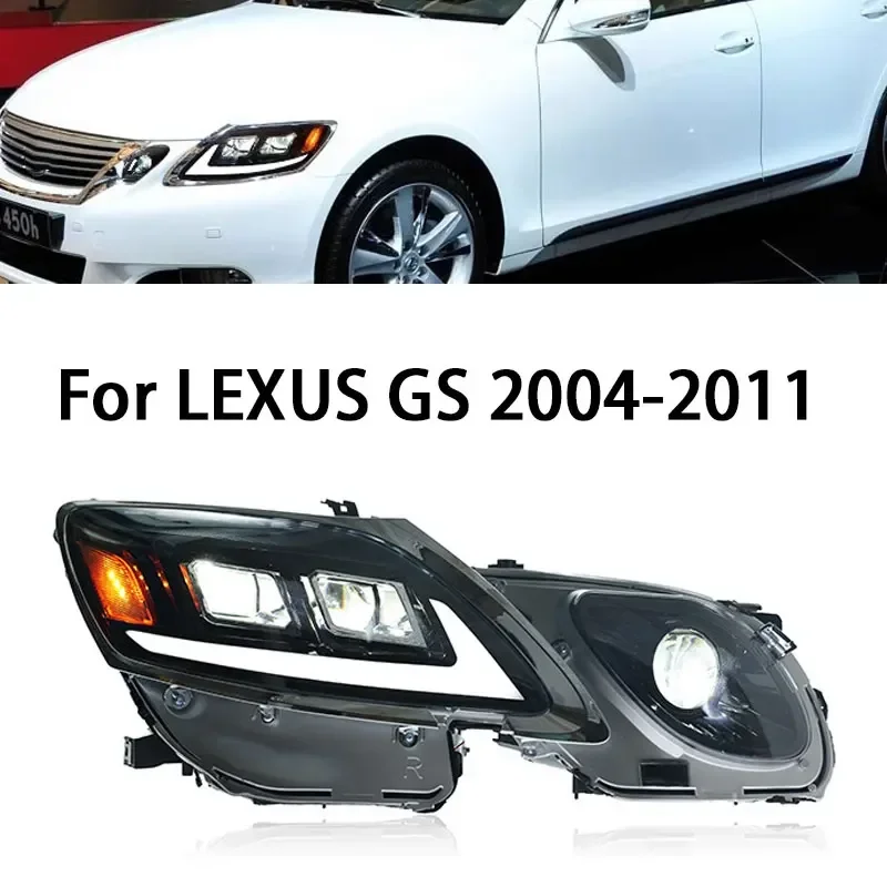 

Car Lights for Lexus GS LED Headlight 2004-2012 GS300 GS350 Head Lamp Drl Projector Lens Automotive Accessories