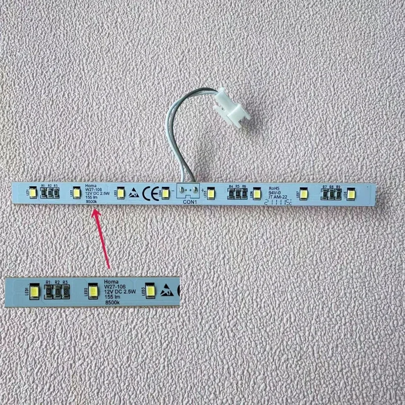 WZ-1PC W27-106 Refrigeration Lighting Strip Parts For Homa TCL Whirlpool Refrigerator