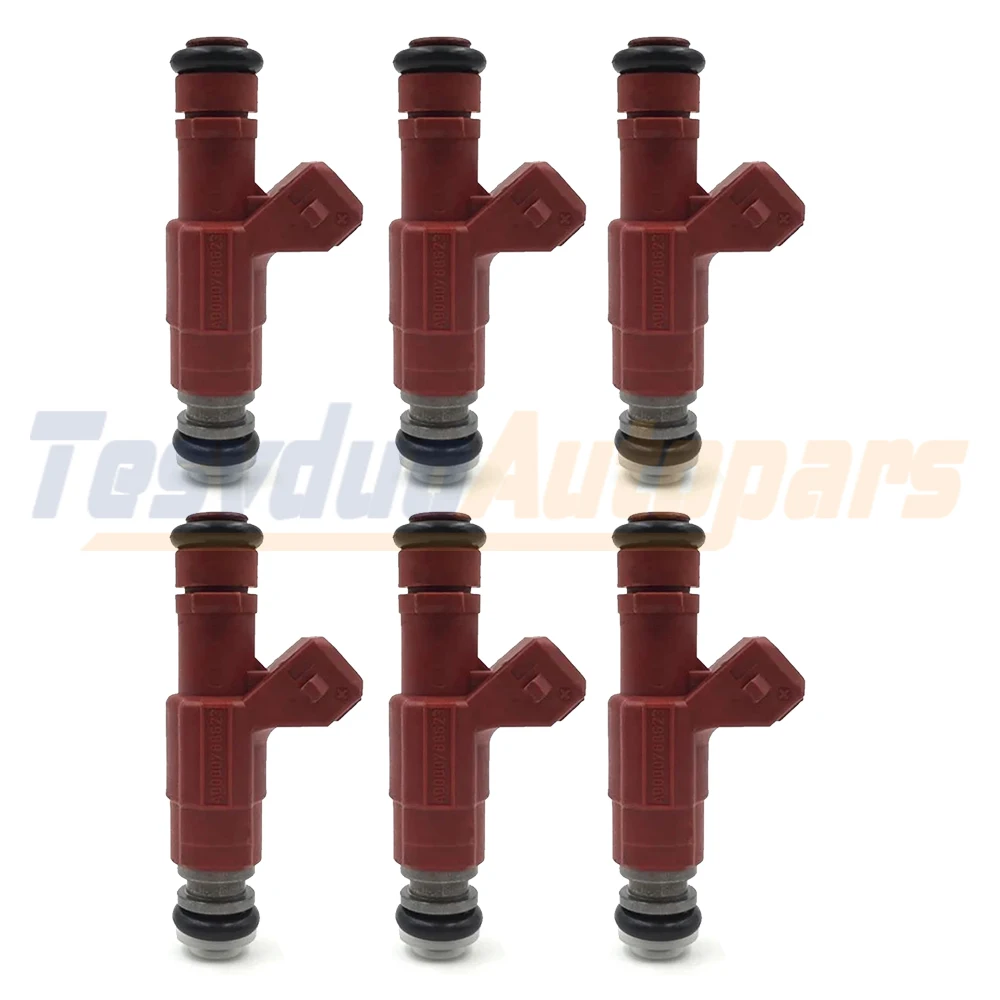 

6 шт. 0280155757 A0000788623 Топливная форсунка для MERCEDES-BENZ C280/C36/E320/S320/SL320 2,8/3,2/3,6L L6