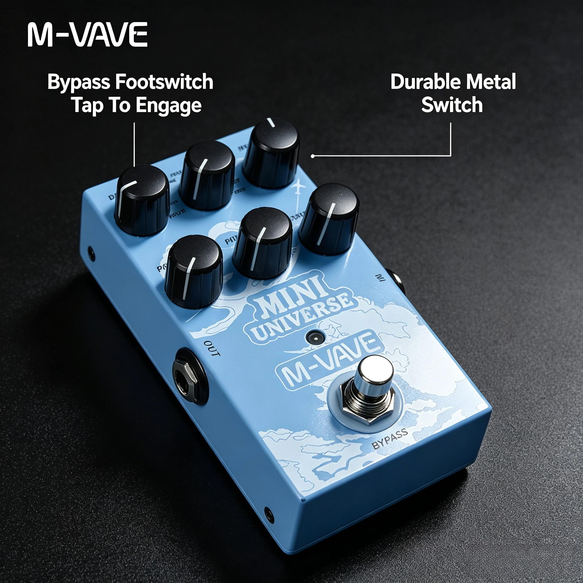 M‑VAVE MINI UNIVERSE – pedał e – Groovebox Drum Machine recenzja i cena