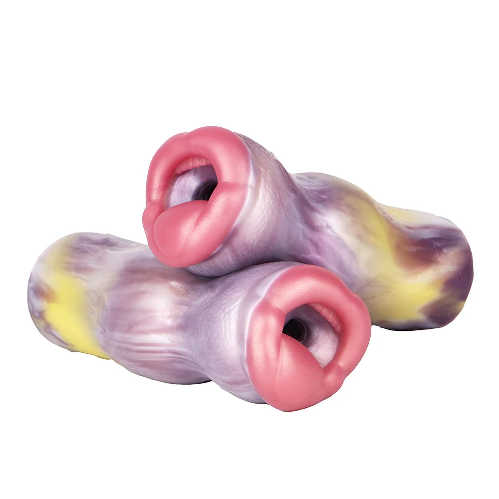 FJBHBD Powerful Vacuum Oral Stroker Fantasy Lip Silicone Masturbator Deep Throat Intense Stimulation Adult Pleasure Toy For Male 3