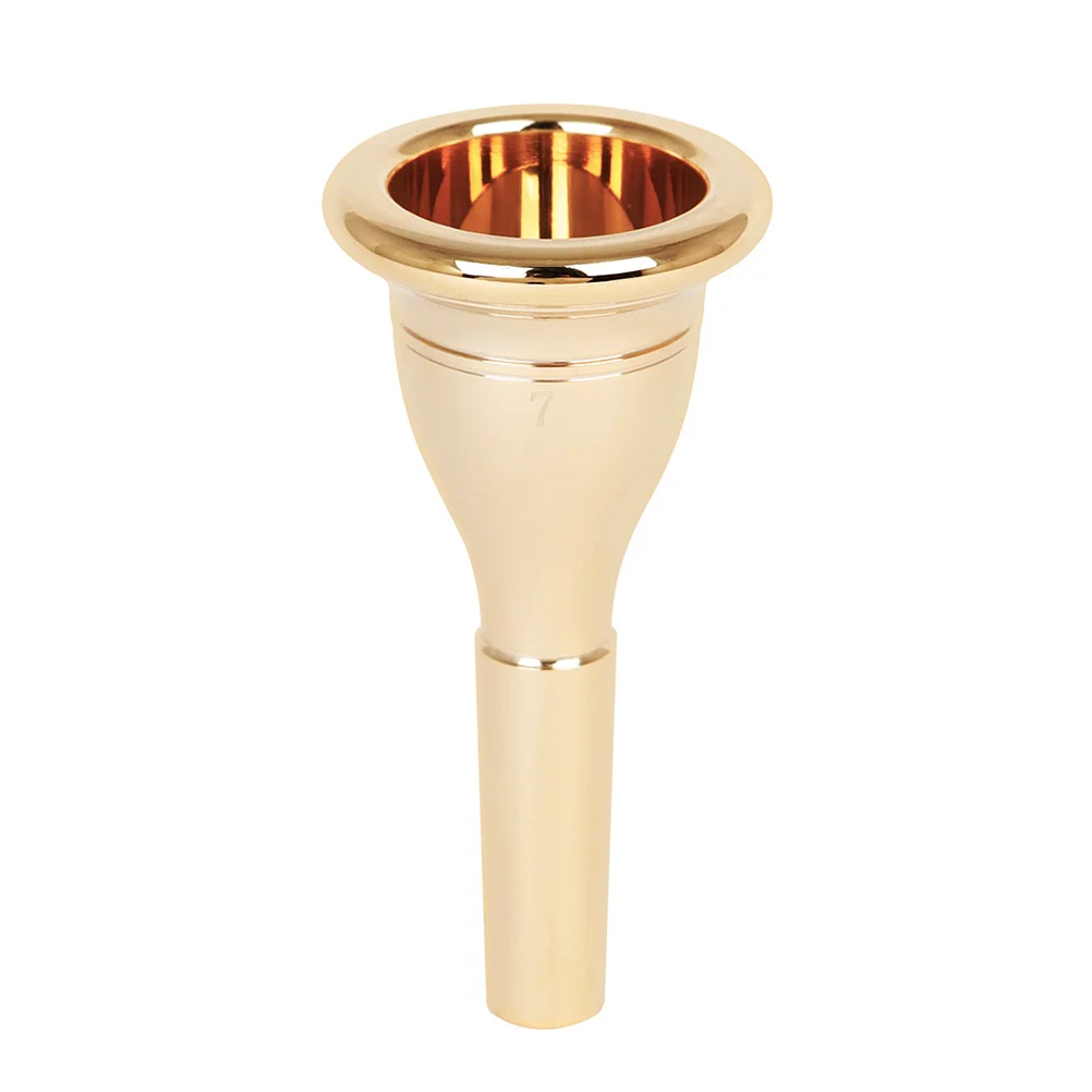 

Tuba Mouthpiece Replacement Sousaphone Mouthpieces Large Musical Instruments Accessory Gold Plated Brass