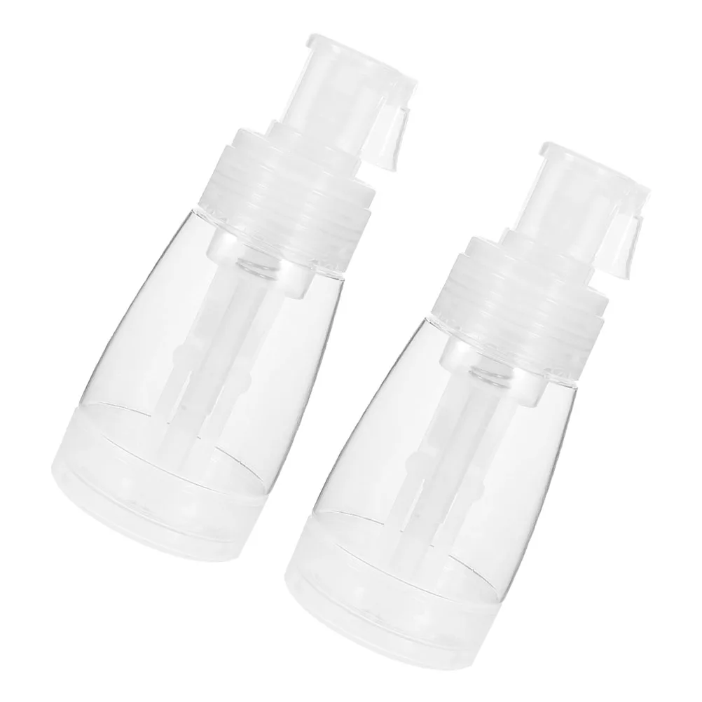 

2pcs Powder Travel Container Talcum Powder Box Plastic Lightweight Portable Home Travel Versatile Makeup Bottle