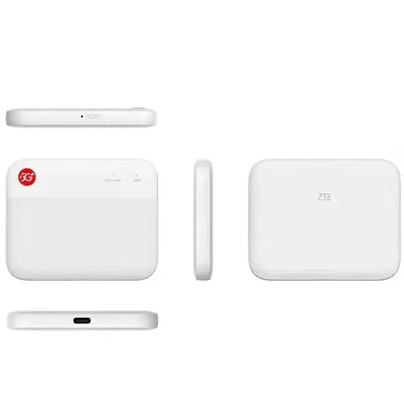 Original ZTE F50 5G Pocket WIFI Router 2024 ใหม่ Repeater Sub-6 SA/NSA Hotspot กลางแจ้ง DL1.6 กิกะไบต์/วินาที UL 225 เมกะไบต์/วินาที WiFi ซิมการ์ดโมเด็ม