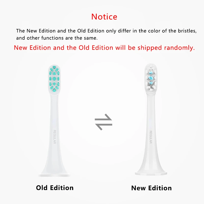 Electric Toothbrush Head for T100/T300/T500 Smart Acoustic Clean - 3D Brush Head Integration