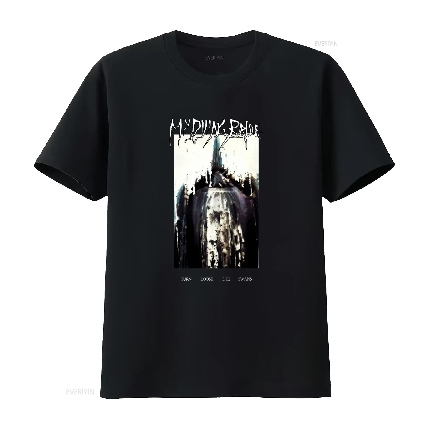 My Dying Bride Turn Loose The Swans Gothic Metal Band T Shirt vintage Washed Slightly Soft designer clothes Stretched