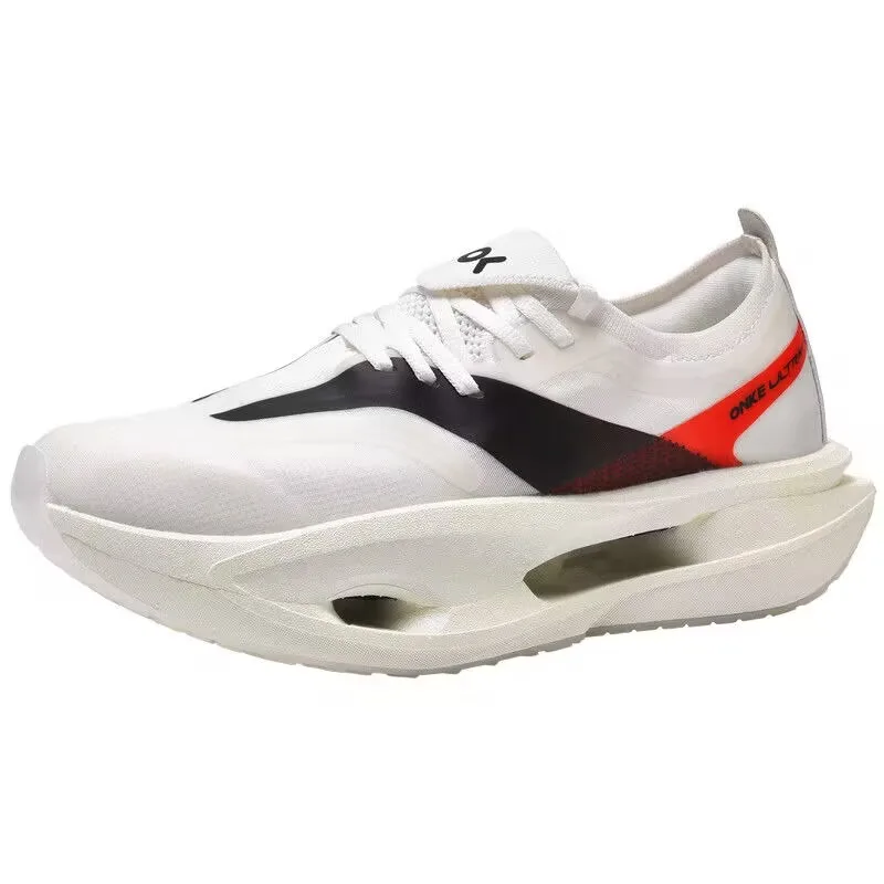 

2026 Full Length Carbon Plate Couple Racing Sports Shoes Men's Sports Shoes With Cushioning Mesh Breathable Women's Running Sho