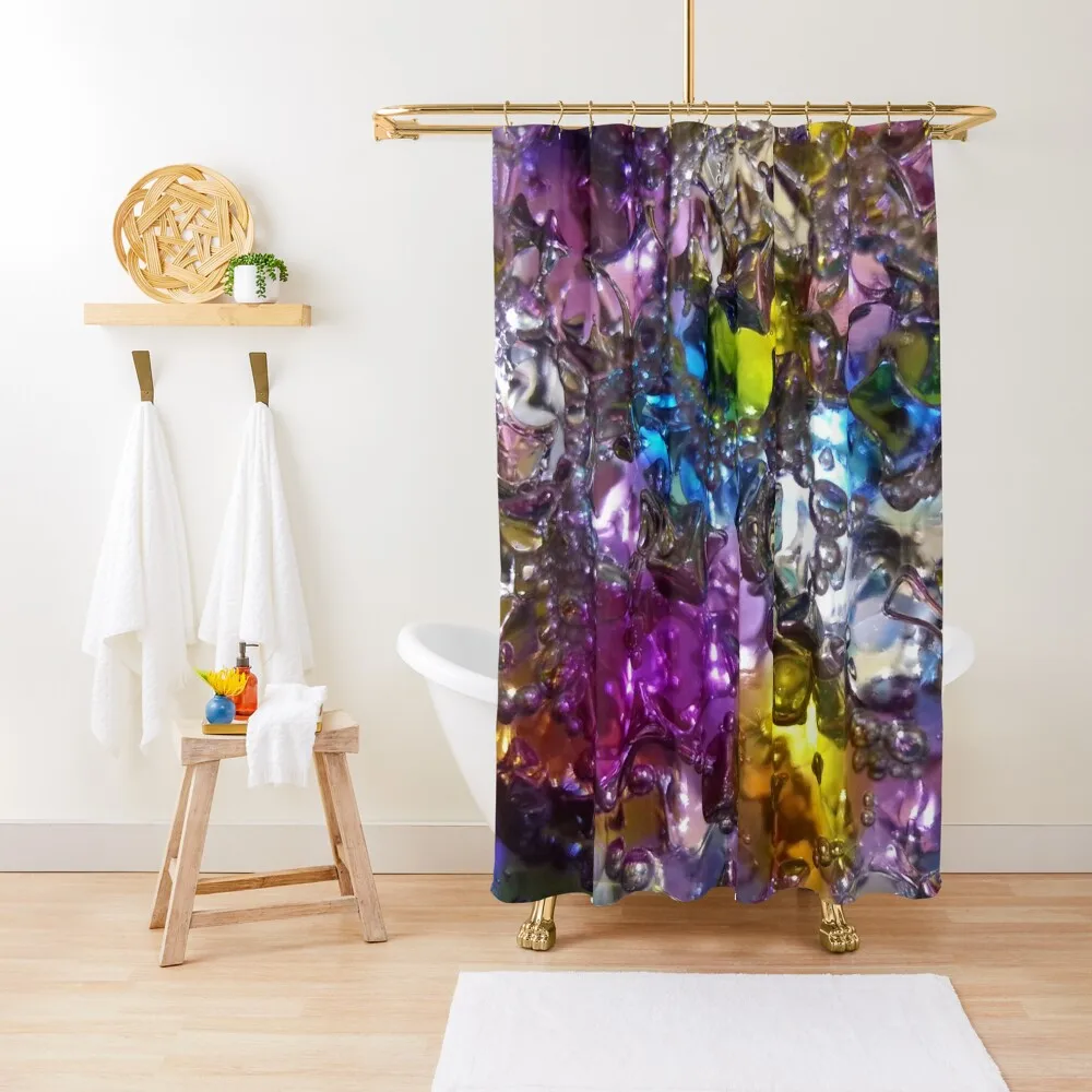 

Ocean of Color Shower Curtain Bathroom And Shower Bathroom And Shower Products Anime Bathroom Waterproof Fabric Curtain