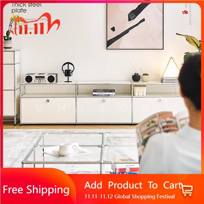 

Individual Show TV Stand Makeup Entertainment Monitor Lazy Cabinets Customizable Meditation Luxury Vitrina Lounge Furniture