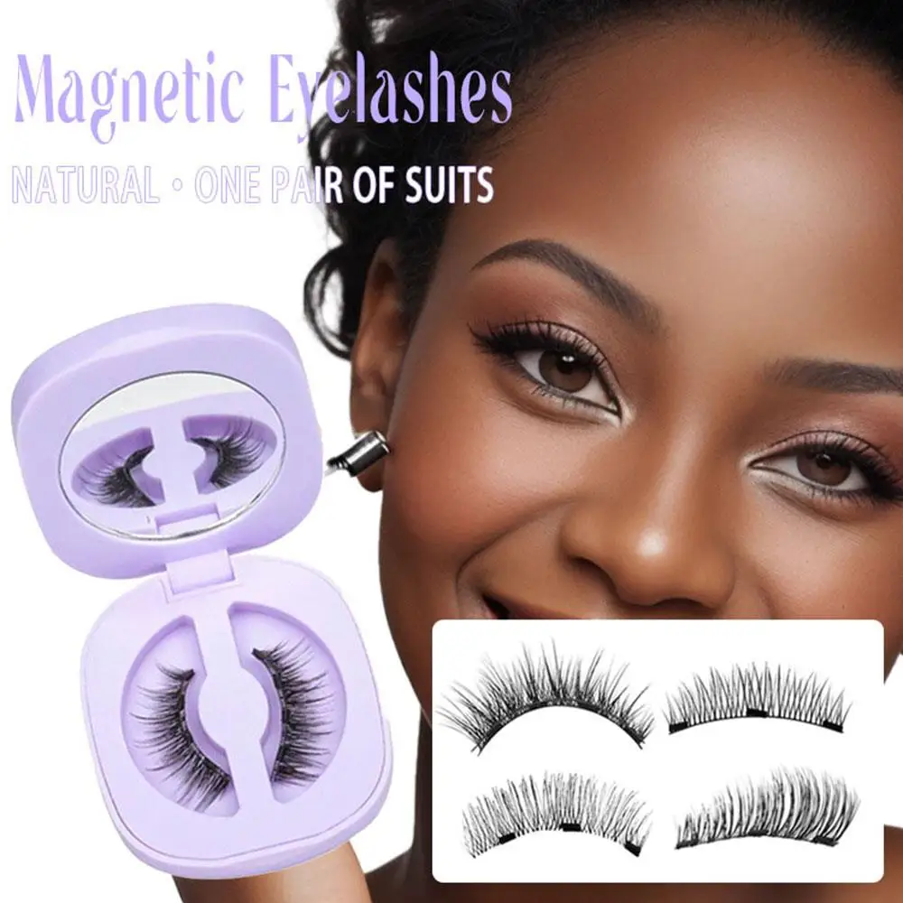 1 paire de recourbe-cils aimant pince à cils Extension de cils cils magnétiques articles réutilisables outil de maquillage utile cils à boucles naturelles