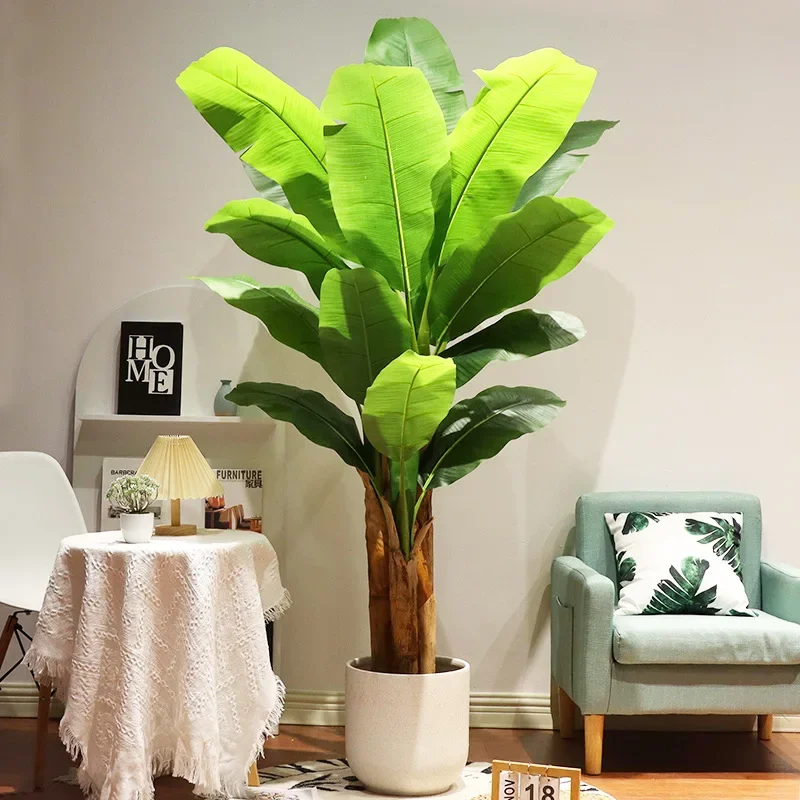 

Artificial Banana Tree Artificial Bird Of Paradise Plant Bird Of Paradise Artificial Plant Banana Tree For Home Office Decor