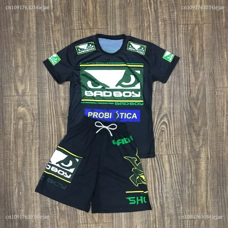 2026 Kinder Brazilian Jiu-Jitsu Uniform: Atmungsaktives und Langlebiges Trainings-Set mit Kurzarmshirt und Shorts für Fitness, Laufen und Sport – Detail 5