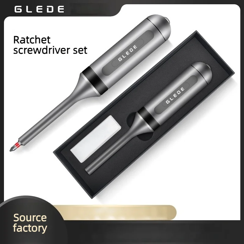 

GLEDE 13 in 1 Ratchet Screwdriver Set Magnetic Bit Tool Kit Portable Multifunction Repair Screwdriver Set for Home Use Box Set