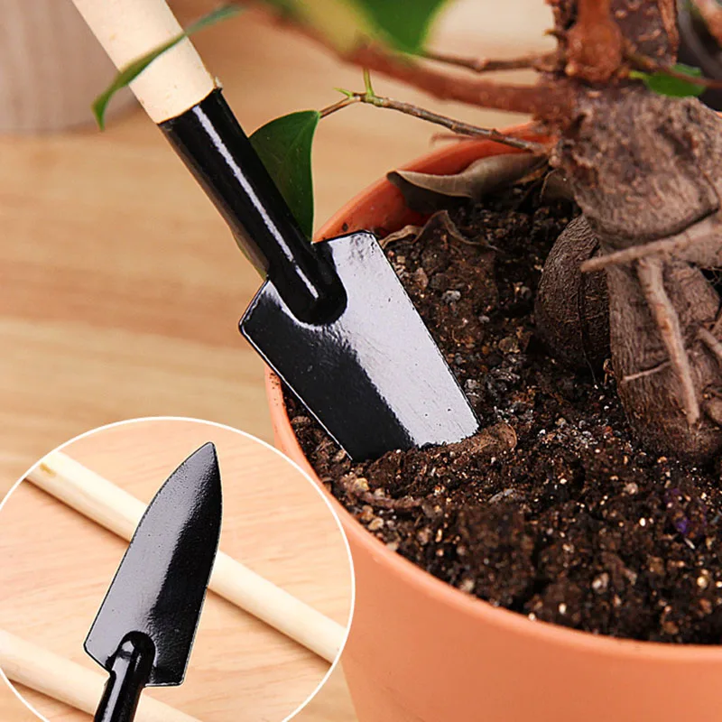 Portable Mini Garden Tools Kit Small Shovel Hoe Gardening Tools