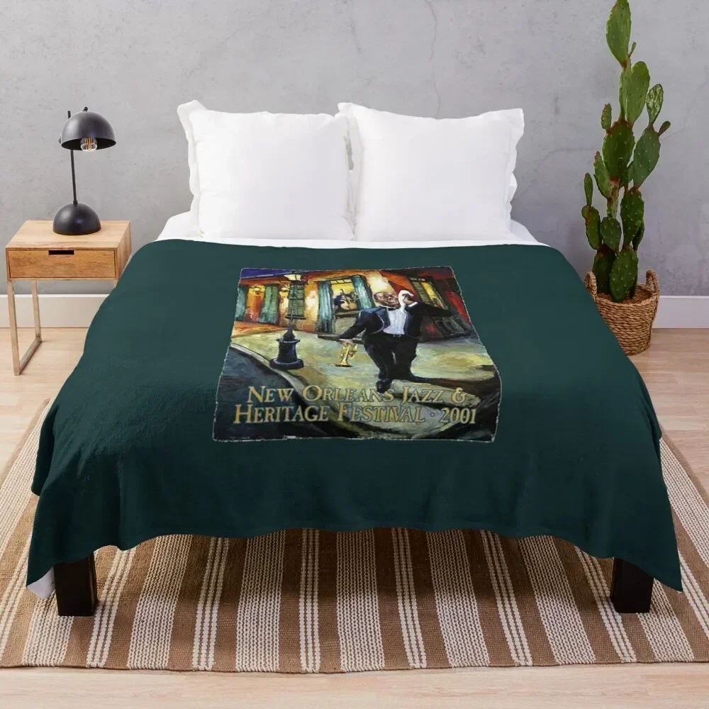 

Louis Armstrong Throw Blanket Kid'S decorative Decorative Beds Cute Plaid Blankets