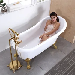 Classical Imperial Concubine acrylic bathtub, European Beauty Salon, North Online Celebrity, Small Household