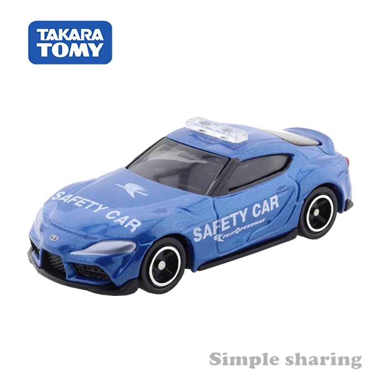 Takara Tomy Tomica No.87 Toyota GR Supra Fuji International Speedway (FISCO) Veiligheidsauto Motorvoertuig Diecast Metaalmodel