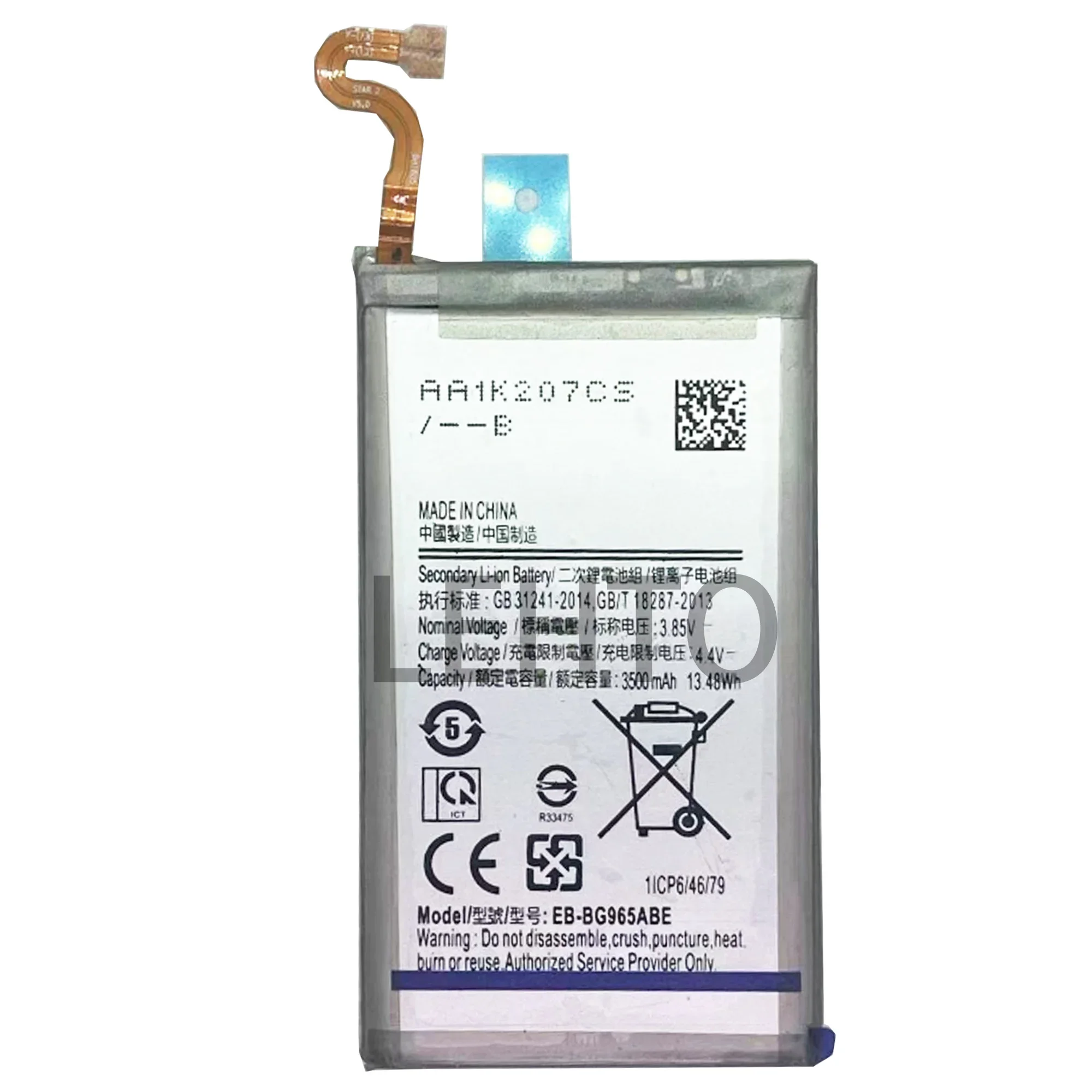 NEW Replacement Battery EB-BG965ABE For Samsung Galaxy S9 Plus S9+ SM-G965F G9650 G965DS G965U G965W Phone Battery 3500mAh