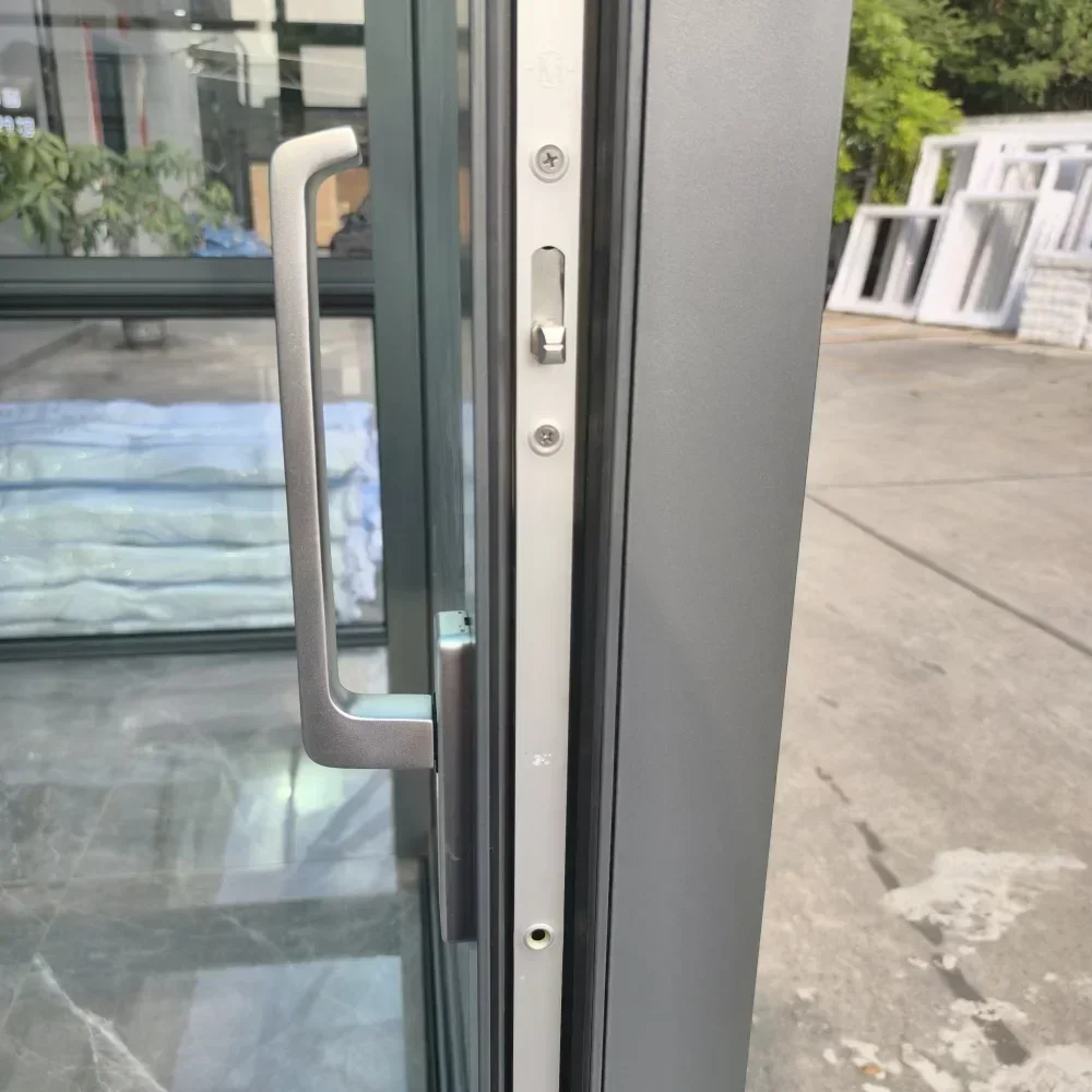 Door for House Wholesale Aluminium Alloy Profile Sliding Doors Tempered Glass Door Sun Room Balcony Glass Sliding Door System