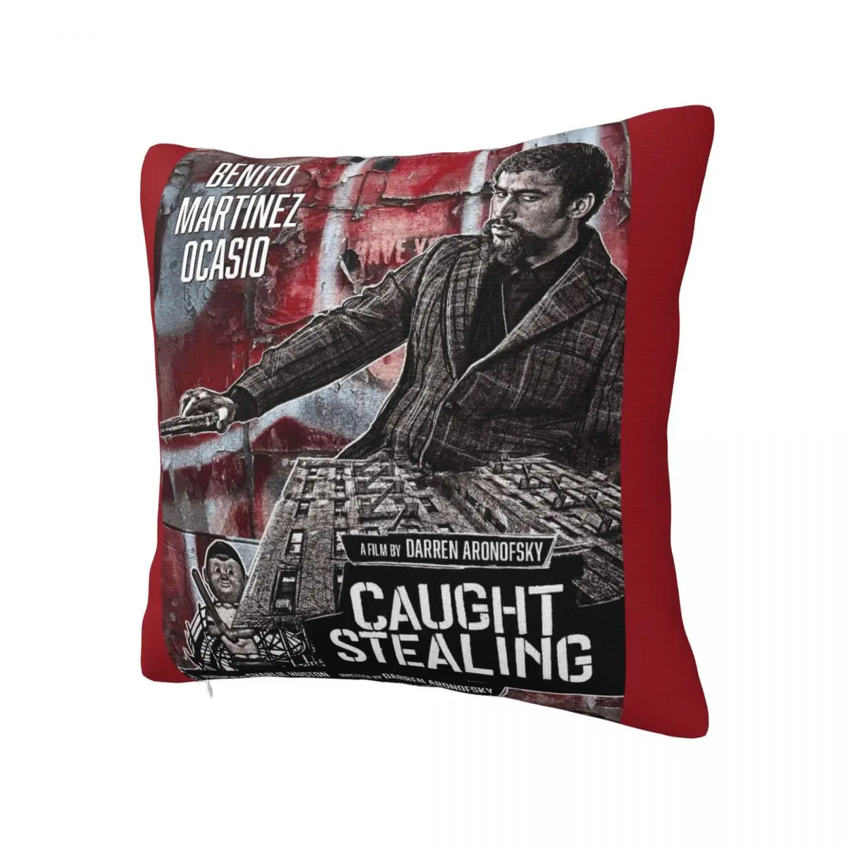 Pillow Cover Caught Stealing 2025 Film Custom Cushion Cover Fashion Pillow Case For Office Car Home Decorative Pillowcases