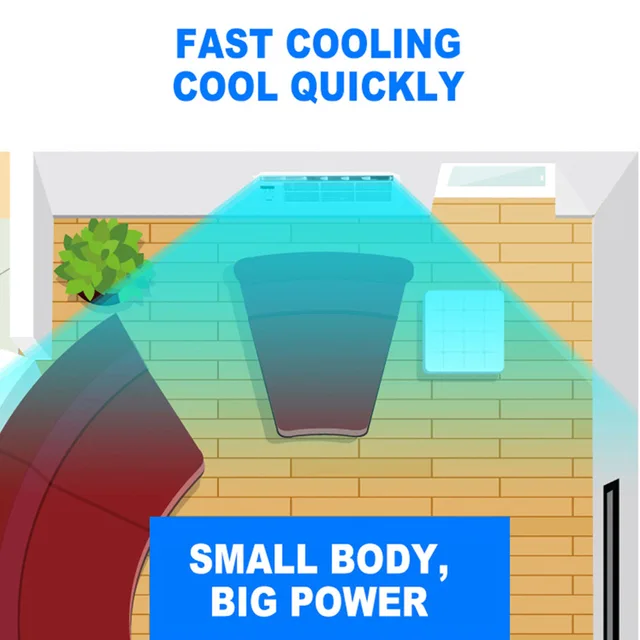 Air Conditioner Cooling Machine ar condicionado Split Air Conditioning  Refrigeration aire acondicionado 2