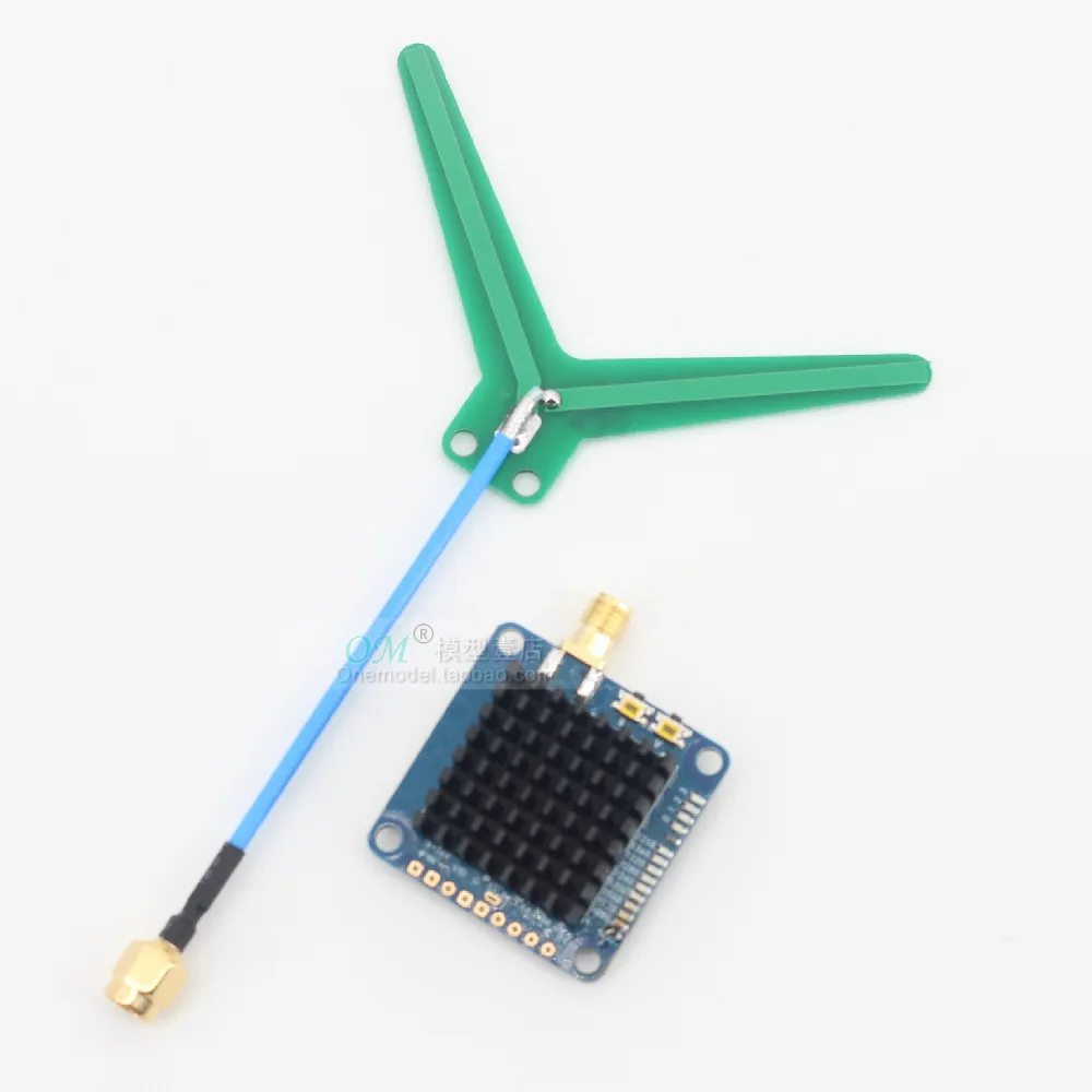 Aerial long-distance image transmission video transmitter/1.2GHz 1.3GHz 2W 9CH VTX 1G3TE