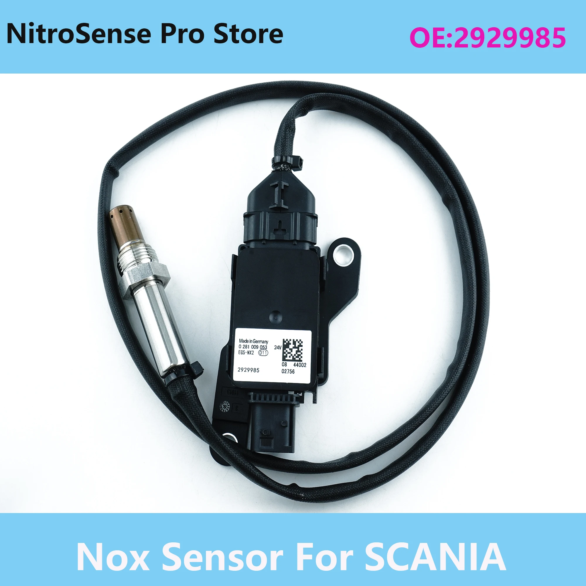 

2929985 0281009053 New Nitrogen Oxide Nox Sensor 0281007434 For SCANIA L,P,G,R,S-series