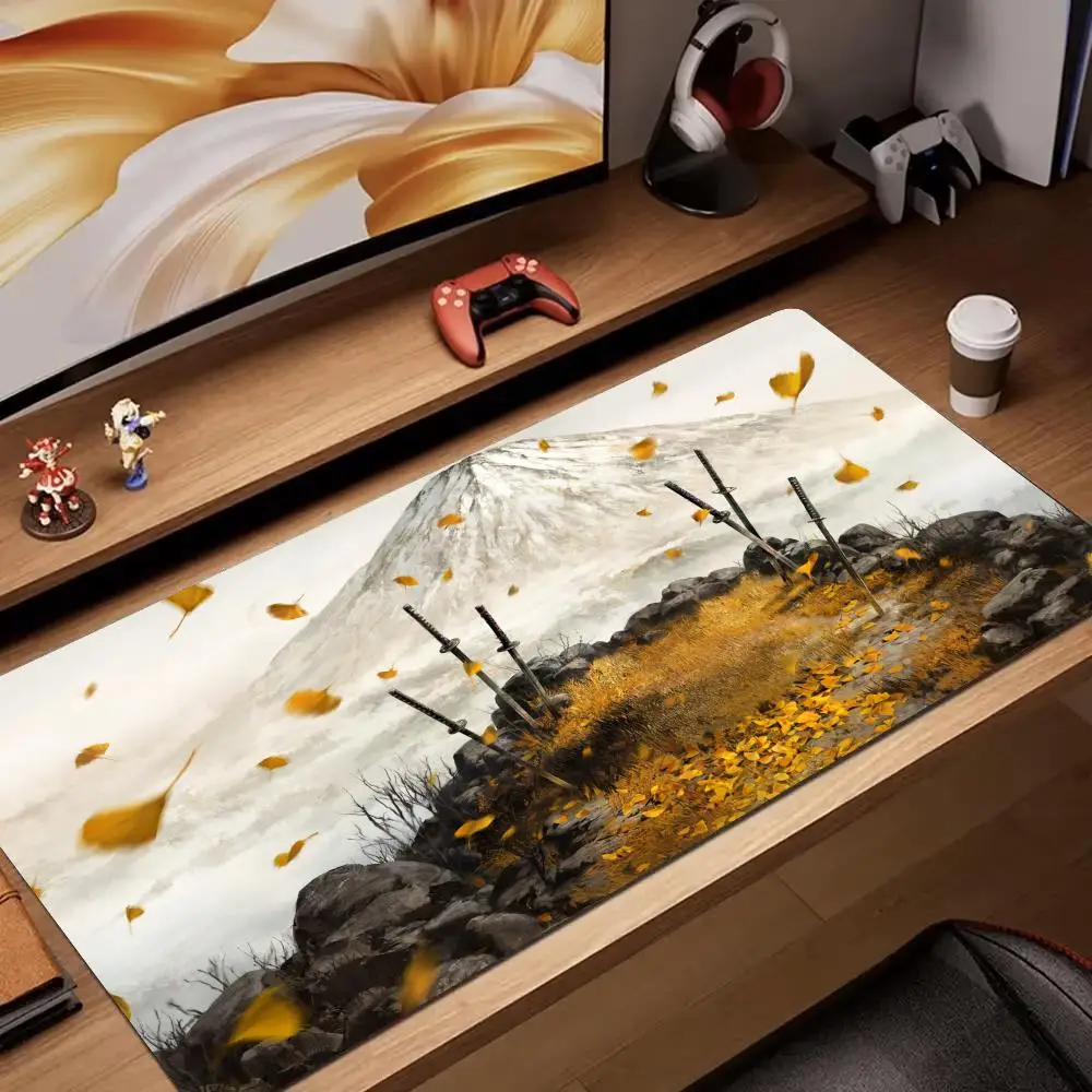 

Artistic illustration Mouse Pad rubber anti-slip Desk Mat pc accessories Gaming mat keypad mousepad suitable for work and game