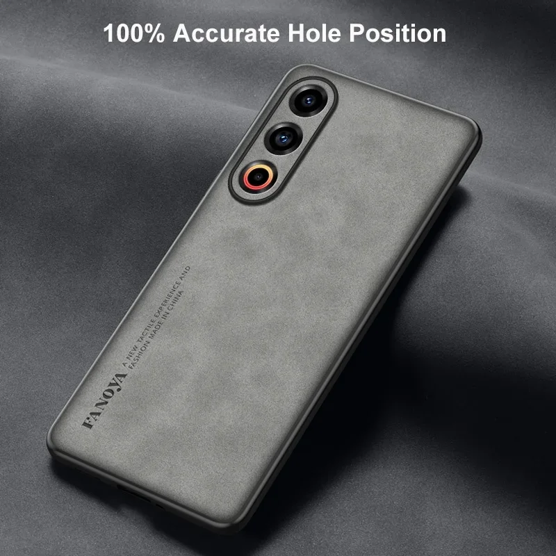 Luxe Pu Lederen Hoesje Voor Meizu 21 20 Pro Back Cover Matte Bescherming Siliconen Telefoonhoes Voor Meizu 20 Pro 5G Meizu20 Meizu21