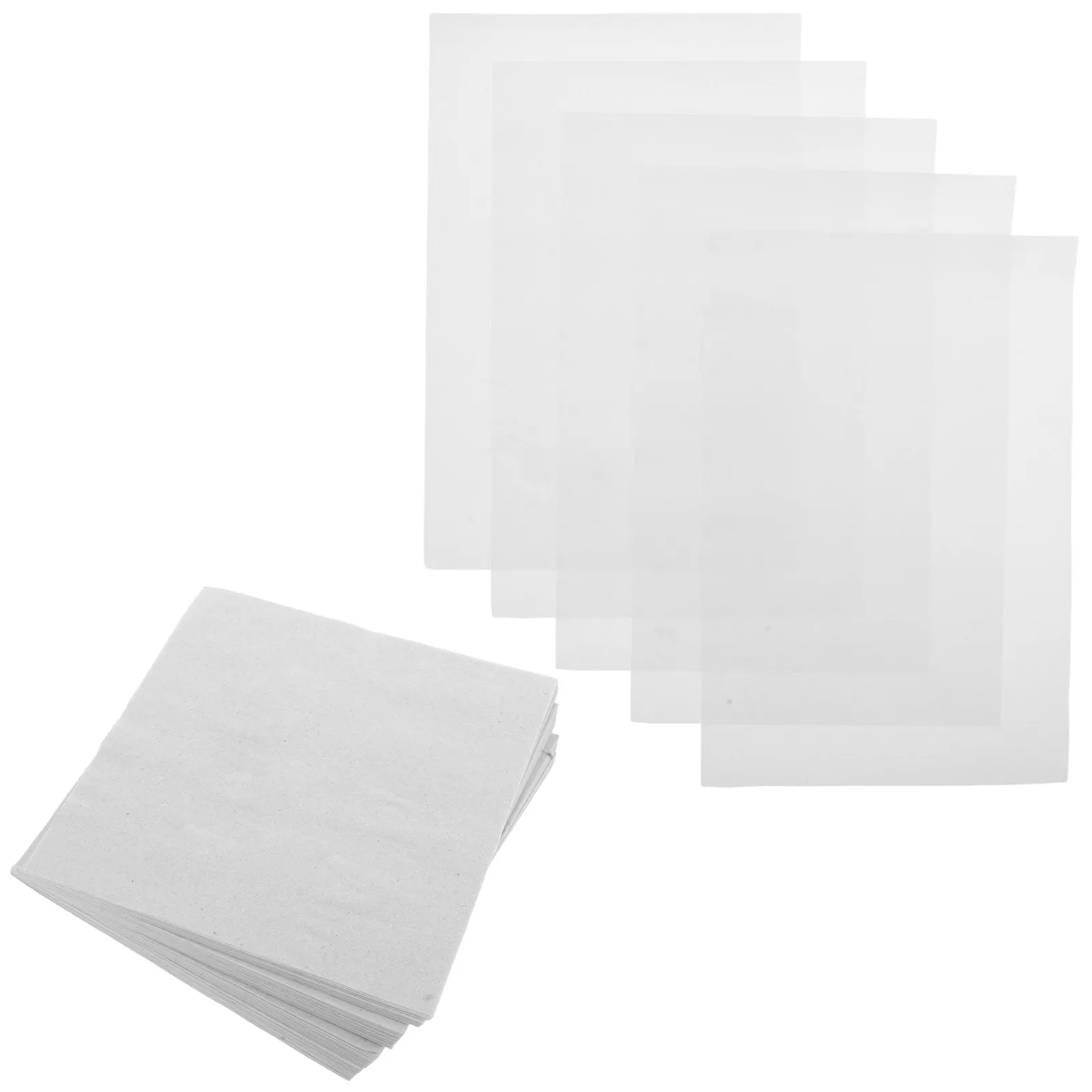 20Pcs Iron on Adhesive Sheets 7.74x7.74inch Double Sided Fusible Fabric Glue Sheets for Quilting Sewing Embroidery Patchwork