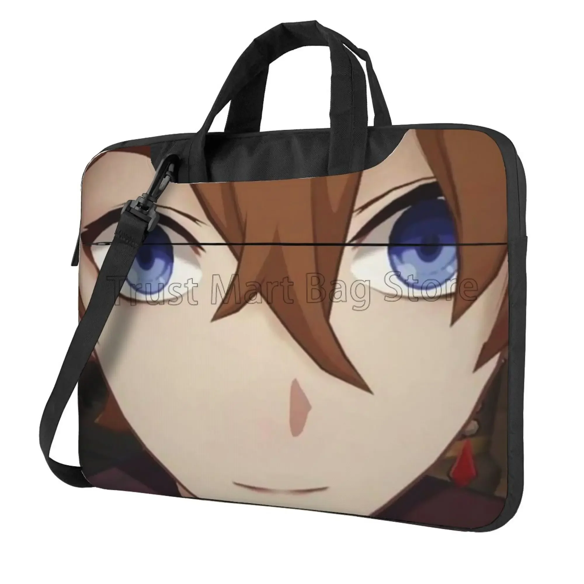 

Childe Genshin Impact Аниме Сумка на плечо для ноутбука Чехол для переноски Чехол для компьютера с ручкой Подходит для ноутбука 13/14/15,6 дюймов