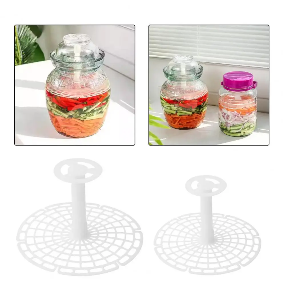 Kimchi Jar Pickle Pot Tool Pickle Pot Press Kimchi Making Pressure Machine for Compact Packing Plastic Holder Kitchen for Pickle