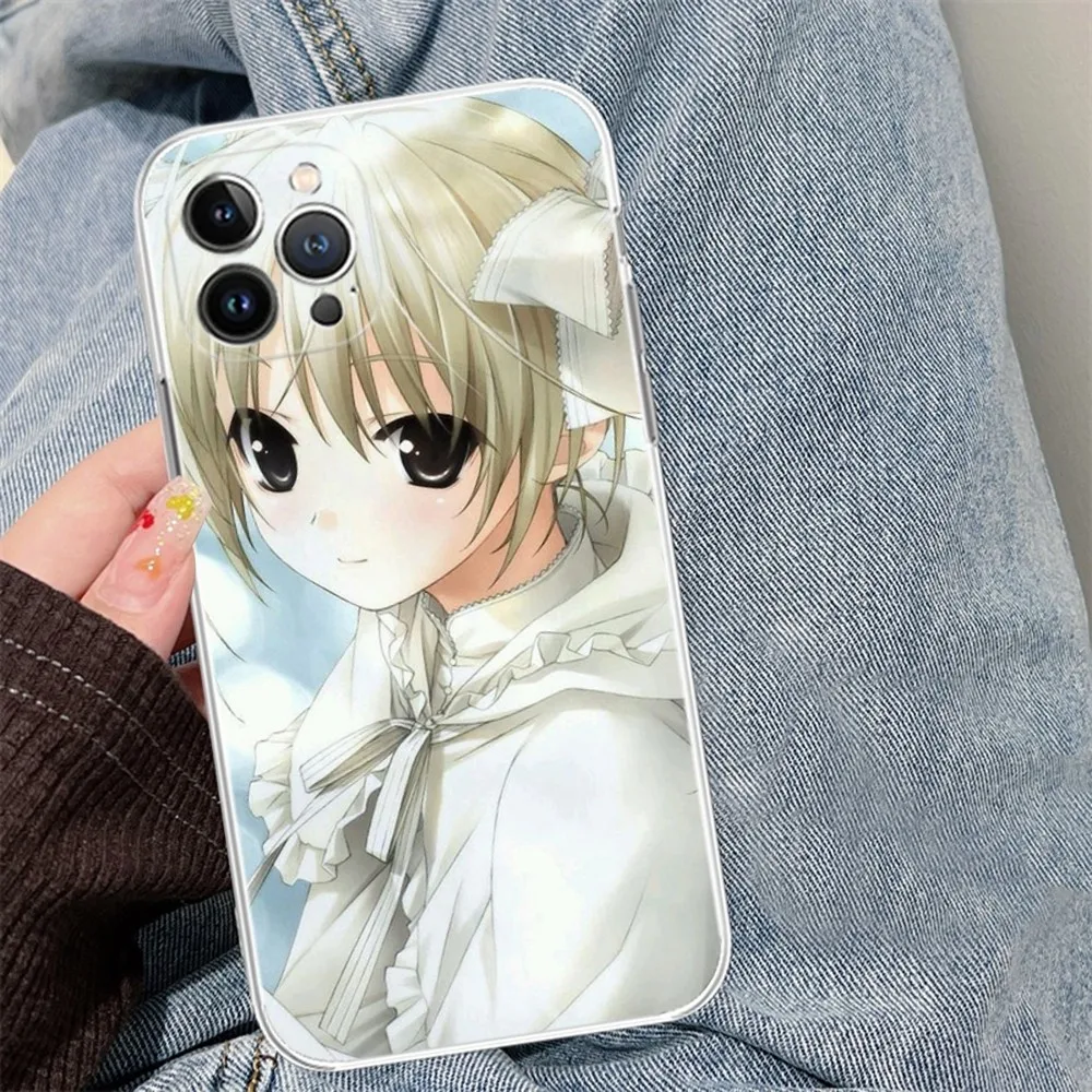 Yosuga no Sora Phone Case Silicone Soft for iphone 15 14 13 12 11 Pro Mini XS MAX 8 7 6 Plus X XS XR Cover