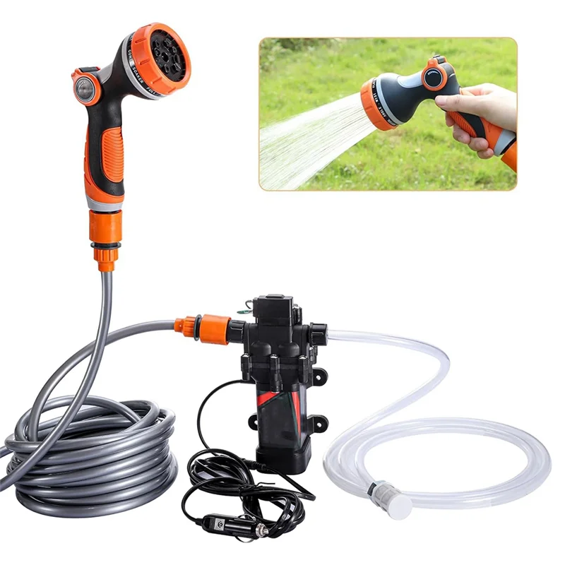 Pistolet do mycia samochodu wysokociśnieniowego A45F, domowy, mocny pistolet do mycia podłóg i podlewania, pistolet do podlewania kwiatów.