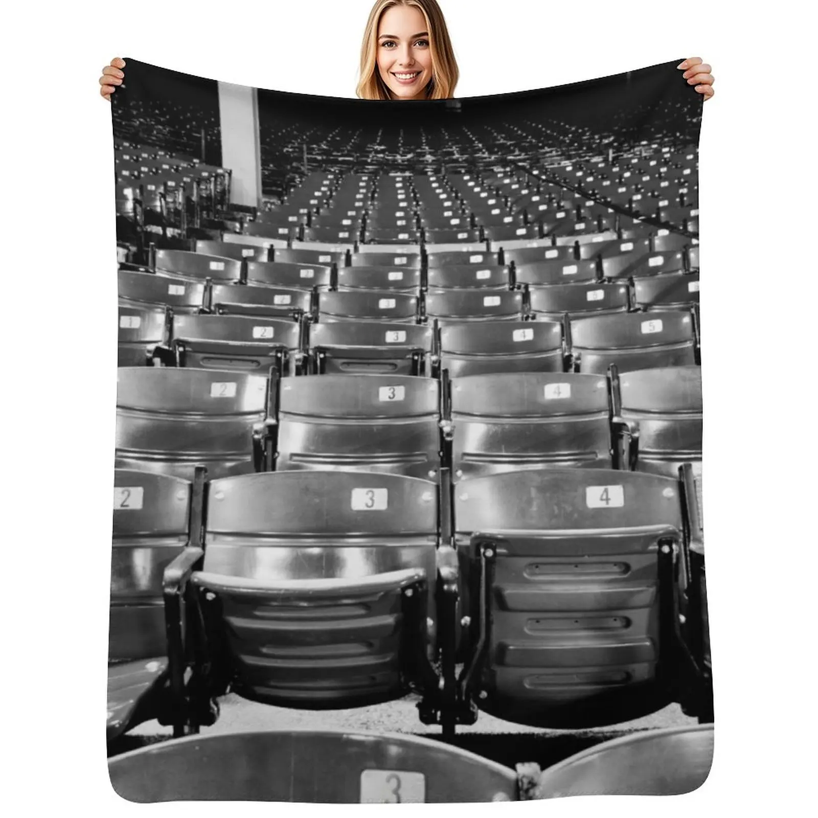 

Fenway Park Seats - Boston, Massachusetts Throw Blanket cosplay anime christmas gifts Tourist heavy to sleep Blankets