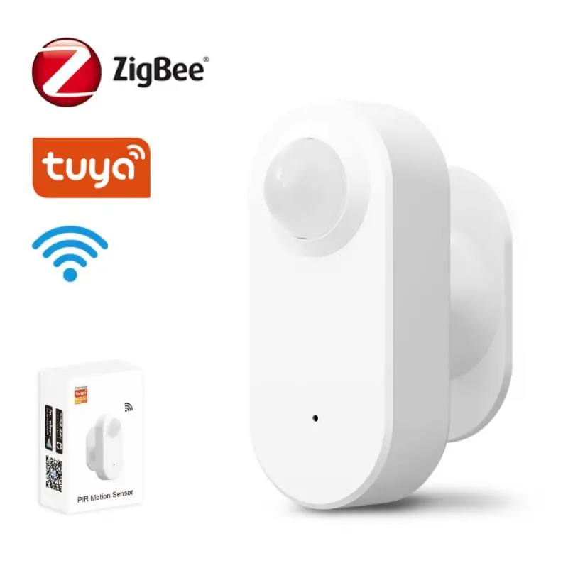 Tuya Zigbee 3.0 Sensor do Corpo Humano, Movimento Corporal Inteligente, Mini Sensor de Movimento PIR, Uso com Gateway, Smart Home Security