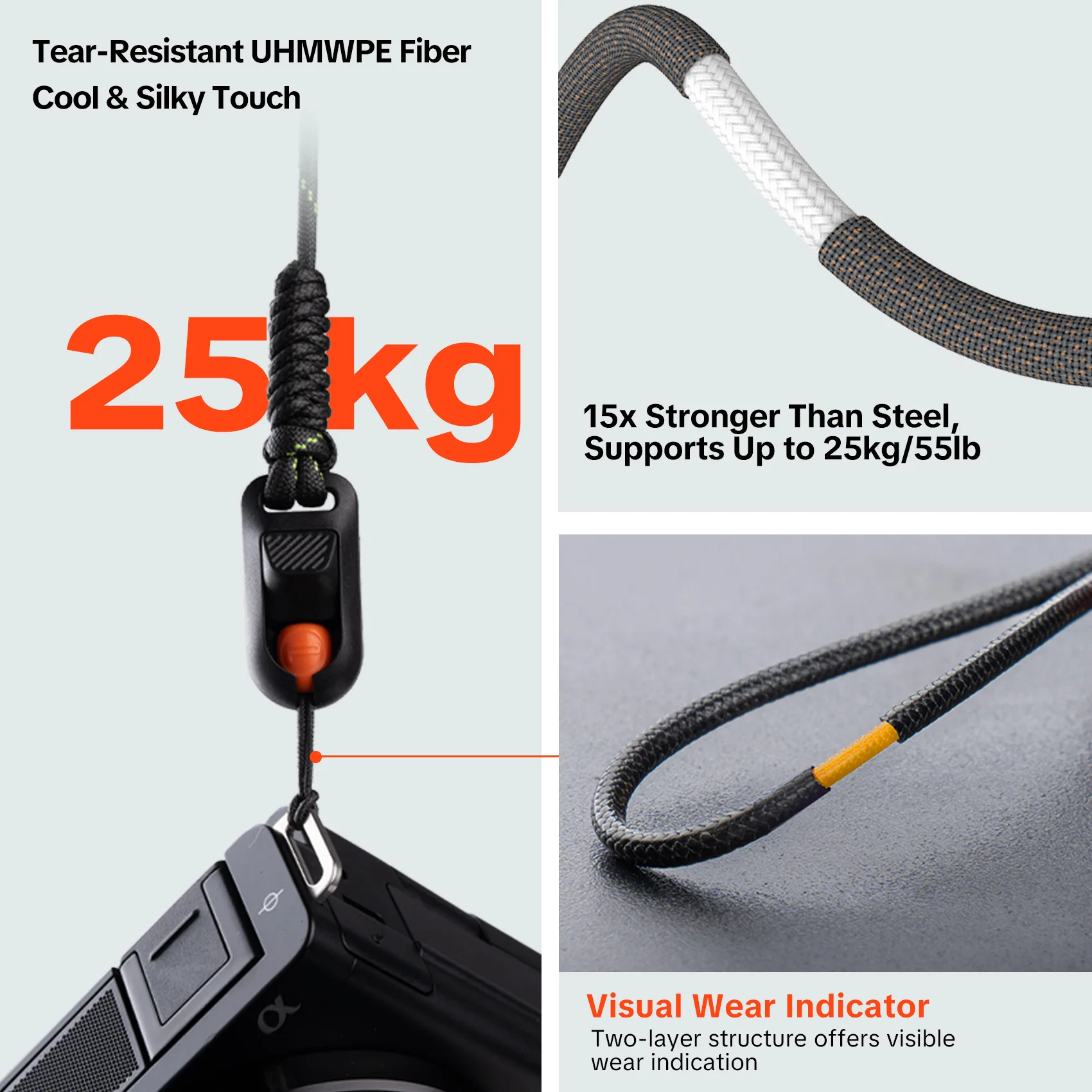 Pasek na nadgarstek do kamery PGYTECH Slim Outdoor — zdjęcie produktu 6