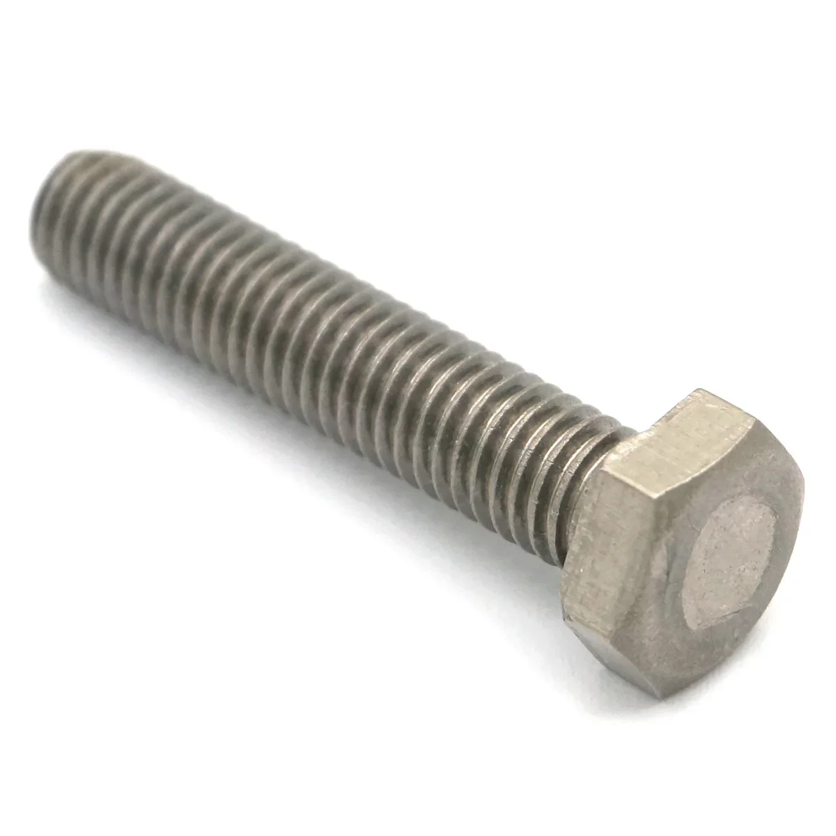 (5) M12x1.75 Thread Length 20/25/30/40/50/60/70/80/90/100mm TA2 GR2 Titanium Hex Head Screw Bolts Anti Acid Corrosion