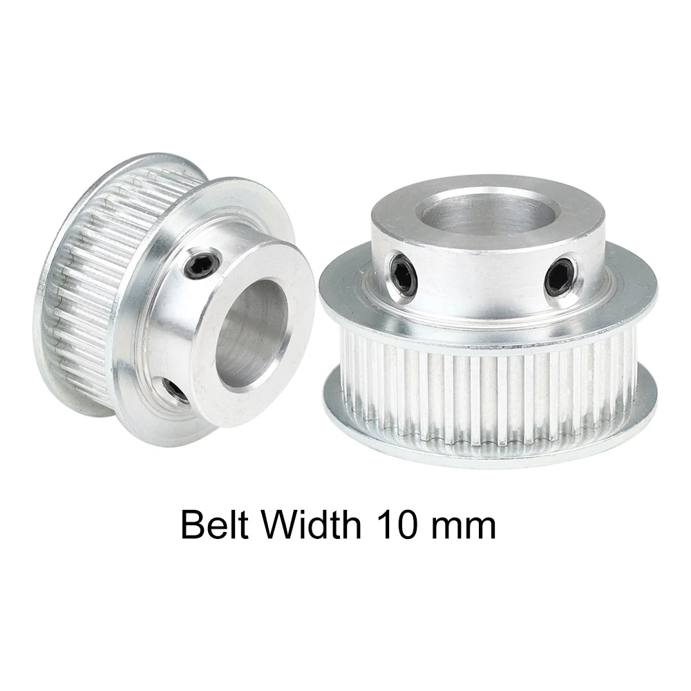 3M 45T 46T سبيكة بكرة BF شكل الملعب 3 مللي متر بكرة عجلة حزام عرض 6/10/15 مللي متر تتحمل 6/8/10/12/14/15/16/17/19/20 مللي متر لجزء المحرك #5