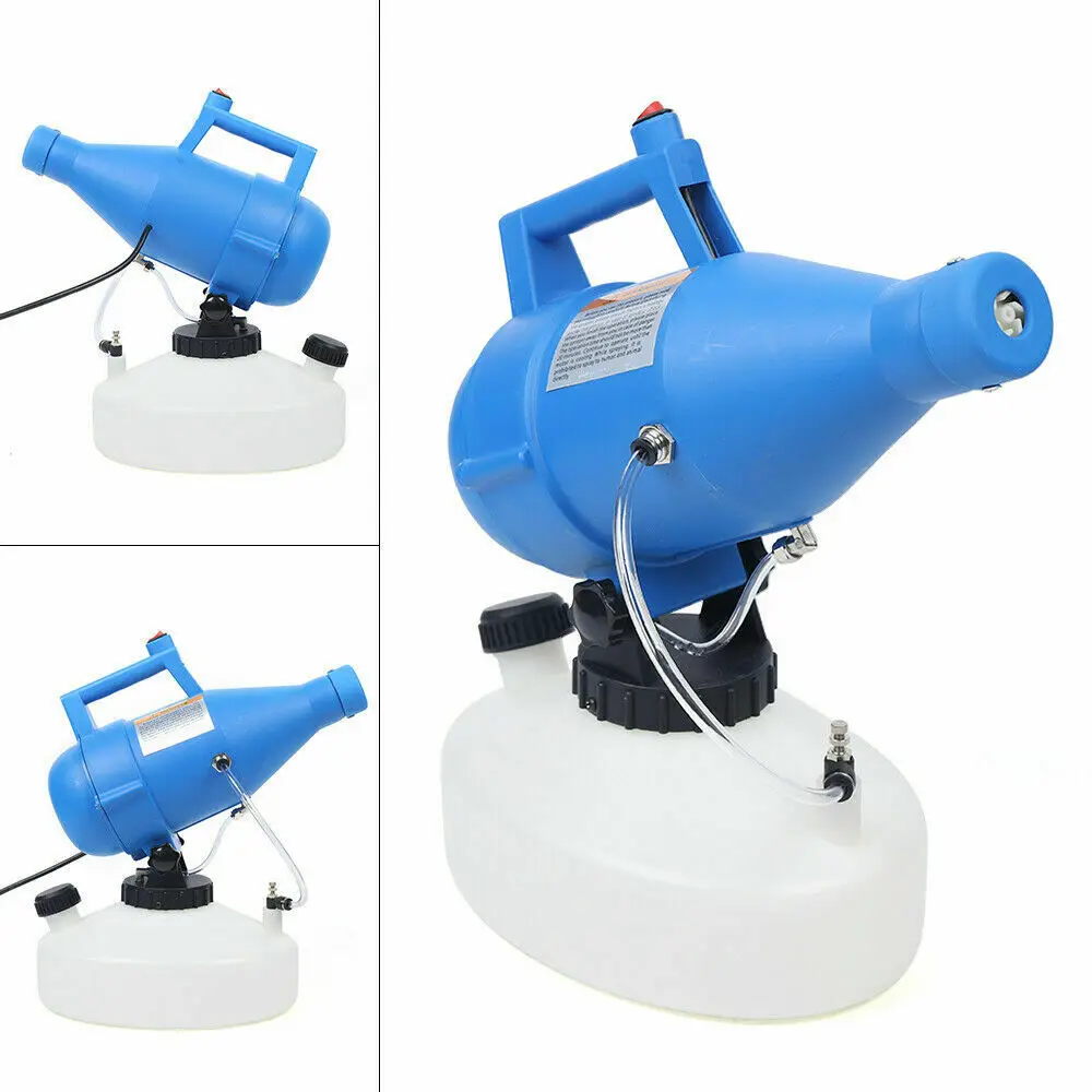 4.5L Electric Cold Fogging Machine ULV Fogger Ultra Low Capacity Knapsack Sprayer Disinfection Machine 110/220V