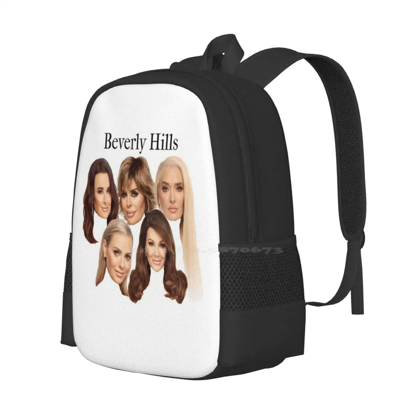 Real Housewives Of Beverly Hills Pattern Design Bag Student'S Backpack Real Housewives Of Beverly Hills Lisa Rinna Lvp Lisa