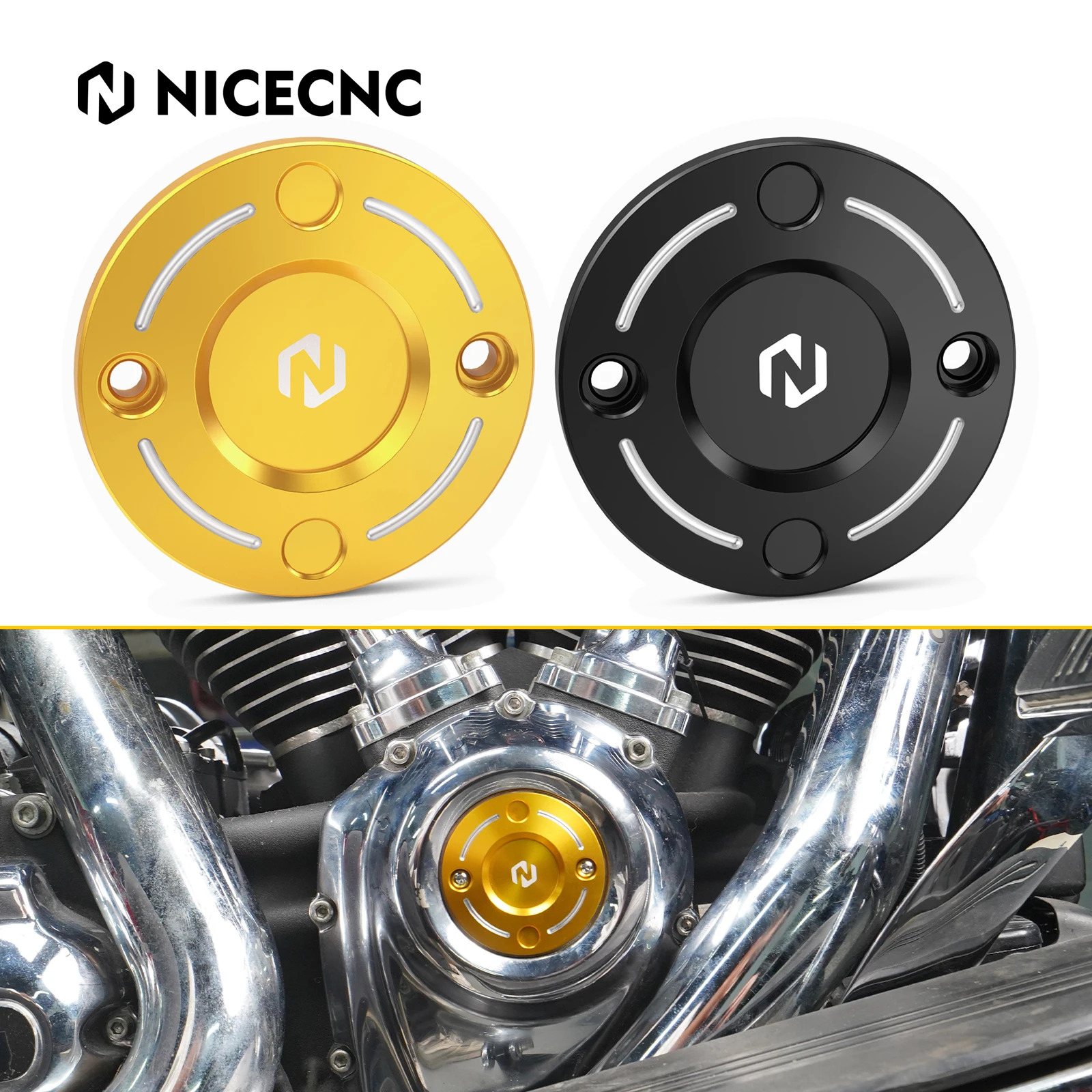 

For Harley Road King/Special Street Glide FLHX FLHXS ST Road Glide FLTRX Ultra Limited CVO Tri Glide M8 Timer Cover 25600042