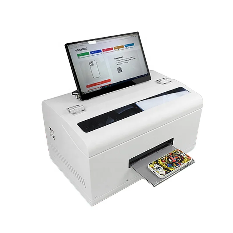 Multifunction Mini A5 Digital Printer For Mobile Phone Shell/Labels/Acrylic/Purse/Tempered film customization/Tile/U disk/CD