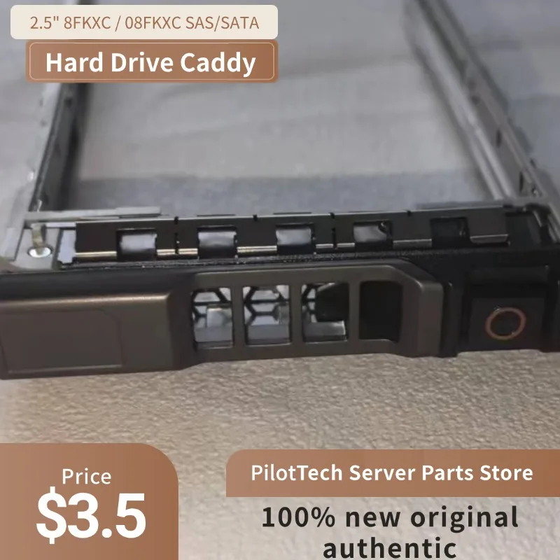 08FKXC SAS/SATA علبة القرص الصلب العلبة